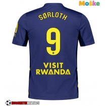 Moške Nogometnih dresov Atletico Madrid Alexander Sorloth #9 Gostujoči 2025-26 Kratki rokavi